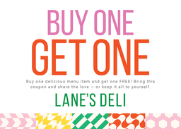 5x7 Cardstock, Printed Envelope with Bright Blocks design