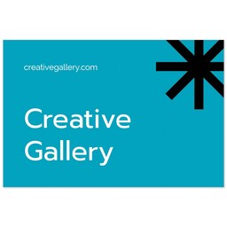 Print: 4x6, Matte with Bold Business design