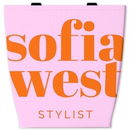 13x13 Tote Bag with Bold Color design