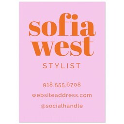 5"x7" Direct Print Magnet with Bold Color design