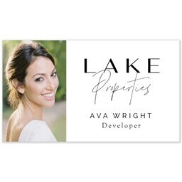 Business Card with Contemporary Logo design