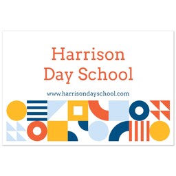 Print: 4x6, Matte with Geometric Shapes design