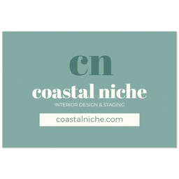 Print: 4x6, Matte with Modern Clean design