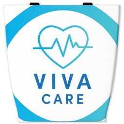 13x13 Tote Bag with Modern Clinical design