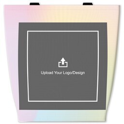 13x13 Tote Bag with Modern Holographic design