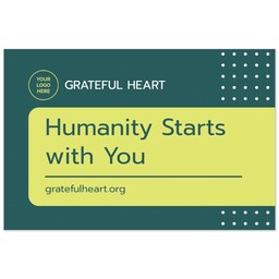 Print: 4x6, Matte with NonProfit Green design