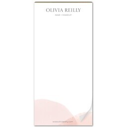 Magnetic Notepad with Soft Watercolor design