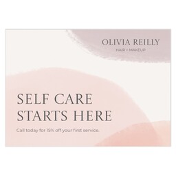 Postcard 4.25"x6" with Soft Watercolor design